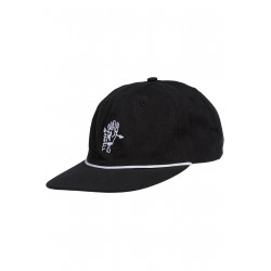 Dustam 6 Panel Cap Black
