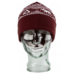 Anuell Santenn Beanie Bordeaux White