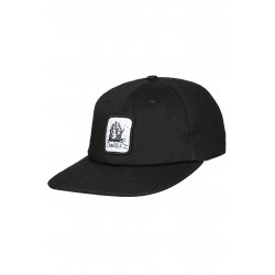 Arkam 6 Panel Cap Black