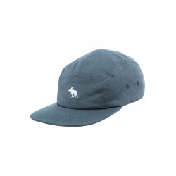 Moosam 5 Panel Cap Lead Grey