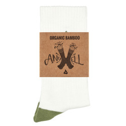 Anuell Heathocks Bamboo Socks Beige Olive