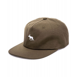 Anuell Mooser Ripstop 6 Panel Cap Brown