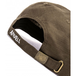 Anuell Mooser Ripstop 6 Panel Cap Brown