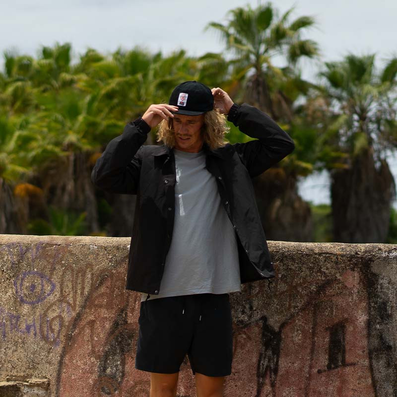 Anuell Vitam 6 Panel Cap Black