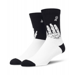 Muldor Socks Black White