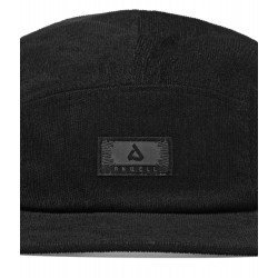 Anuell Riedam 5 Panel Cap Black Corduroy