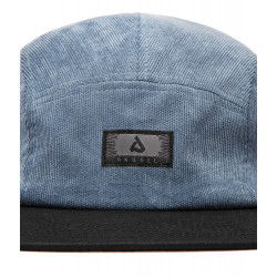 Anuell Riedam 5 Panel Cap Navy Corduroy Black