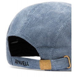 Anuell Riedam 5 Panel Cap Navy Corduroy Black