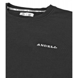 Anuell Tellem Organic Sweatshirt Washed Black