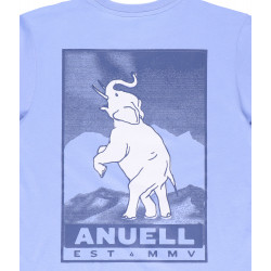 Anuell Benjer Organic T-Shirt Blue