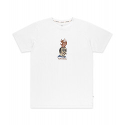 Anuell Flaming Jerry Organic T-Shirt White