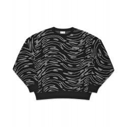 Anuell Majesty Knit Sweatshirt Black Grey