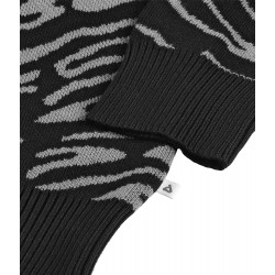 Anuell Majesty Knit Sweatshirt Black Grey