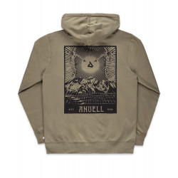 Anuell Yondum Organic Zip-Hoodie Olive