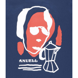 Anuell Naver Organic T-Shirt Navy