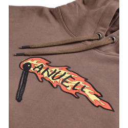 Anuell Lundstor Organic Hoodie Coffee