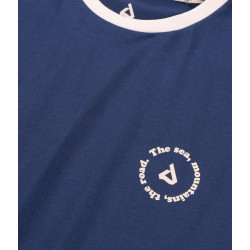 Anuell Baner Organic T-Shirt Navy