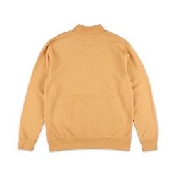 Anuell Tenem Organic Half Zip Sweatshirt Golden Khaki